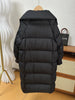 Women White Duck Down Long Jacket Autumn Winter Warm Casual Over Size Loose Outwear Soft Comfortable Coat