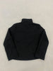 Women's Minimalist Retro Stand up Collar Thick Coat, Asymmetrical Button Decoration, Slim Fit Long Sleeved Top, Winter