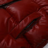 Shiny Belted Waist Jacket For Women Casual Detachable Hood Zipper Pockets Coat Lady Winter Chic Street Outerwear