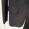 Designer Blazer Suit Set Women's Single Button Diamonds Beaded Camis Blazer Pants Suit 3pcs Set