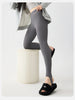 Autumn Winter Thick Foot Pants Sharkskin Leggings Women's Rabbit Fleece Warm Leggings High Waist Elastic Non Trace Yoga