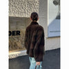 Imitation Mink Coat For Women Autumn Winter Thicken Warm Stand-up Collar Velvet Fur Jacket Female Korean Loose Fur Outwear