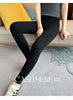 100% Cashmere Knitted Leggings Women High Waist Casual Wool Korean Trousers Solid Thicken Elasticity Ankle-Length Pants