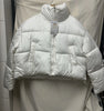 Winter Clothing Parkas Women's Outwear Short Coats Korean Rhinestone Coat Ladies Thickened Warm Cotton Puffer Jackets
