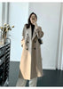 101801 Women Coat Winter Women's Jacket 10% Cashmere 90% Wool Classic Camel Wool Coat