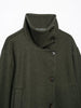 Women's Autumn Winter Stand Collar Thick Jackets Autumn Female Single Breasted Loose Long Sleeve Coats Lady Short Outwear