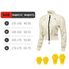 Wosawe Winter Women Motorcycle Jacket Women Motorbike Riding Coat With Soft Pads Casual Moto Riding Clothes