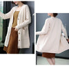 Ladies Sweater Jacket Autumn Winter V-neck Be All-match Women's Knitting Cardigan Sweater Coat Loose Comfortable Female Top
