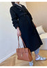 101801 Women Coat Winter Women's Jacket 10% Cashmere 90% Wool Classic Camel Wool Coat