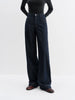 Straight High Waist Jeans for Women Winter Solid Simple All-match Long and Short Versatile Pants Korean Style