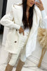 Lamb Leather Jacket Coat Women Long Sleeve Fleece Coats Outwear Buttoned Pocket Design Hooded Keep Warm Teddy Coat