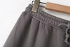 Women's 2-piece Retro Solid Color Zipper Bomber Jacket Sweatshirt + High-waisted Lace-up Women's Loose Velvet Pants Suit