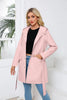 Spring Autumn Hooded Water-repellent Jacket with Belt Thin Casual Loose Trench Coat Women Windbreaker