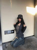 2000s Japanese Jeans Pants Women Low Waist Denim Pant Streetwear American Retro Y2k Trousers Jeans Slim E-girls Jeans