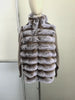 Women's Faux Fur Coats Furry Patchwork Knit Sleeve Bomber Jackets Autumn Female Stand Collar Loose Coat Lady Outerwears