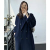101801 Women Coat Winter Women's Jacket 10% Cashmere 90% Wool Classic Camel Wool Coat