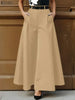Stylish Women's Wide Leg Pants Elegant High Waist Loose Solid Color Trousers Autumn Commuting Streetwear S-3XL