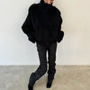 Elegant Women's Short Woolen Coats Stand Collar Double Breasted Long Sleeve Female Jacket Autumn Winter Lady Warm Outwear