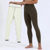Winter Thermal Leggings Womens Solid Color Thick Pants Warm High Waist Solid Color Outdoors Casual Classic Leggings