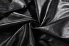 Faux Leather Crop Jacket Women Cross Neck Hipster Single Button Irregular Fall Wild Basic Sexy Streetwear Coat