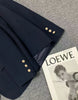 Japanese Uniform Women Blazer Jacket Spring Ladies Office Suit Coat Bf Loose Lapel Casual Buttons Outerwear