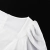 White Office Women Dress Slim Square Collar Long Sleeve Ankle Length Dresses Spring Female Clothing Dress