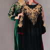 Middle Aged And Elderly Women's Clothing Spring Autumn Styles Noble And Stylish Velvet Dresses Dresses With Enlarged Sizes