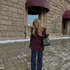 Chic Burgundy Blazer Mini Dress Women Full Sleeve Waist Cinching Slim Short Dresses Lady Daily Commute Vestidos