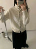 Soft Comfortable Stand-Up Collar Sweater Cardigan Women Simple Single Breasted Cardigans Coat Autumn Solid Knitted Outerwear