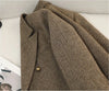 Word Pattern Blazer Coat Women 2025New Spring Autumn Winter High-Quality Suit Jacket Outwear Temperament Overwear Ladies
