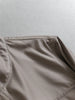 Solid-color Stand Neck Pocket Loose Mid-length Drawstring Waist Casual Trench Coats Women Long Sleeves Coats
