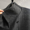 Autumn Winter Stand Collar Women's Double-faced Woolen Coat Korean Single Breasted Thick Overcoat DB5065