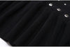 Spring And Autumn Elastic Knitted Round Neck Slim Fit Metal Sheet Long Sleeved Women's Dress