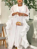 2 Pcs Sets African Clothes for Women Dashiki Diamond Outfit Gown Plus Size Evening Wedding Party Dresses Kaftan Boubou Robe