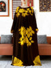Party Dress Tie-dry Printed Cotton Women Boho Maxi Dress Casual Holiday Party Dresses Indie Folk African Vestidos