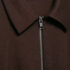 Women Long Sleeve Autumn Outwear Lapel Zipper Pleated Loose Brown Jacket Female Graduation Season Coats
