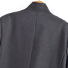 Diagonal Buckle Stand Collar Loane Taupe Asymmetrical Plaid Blazers Spring Casual Coats Vintage Woman's Outerwear Clothing