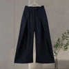 Stitching Blazer Pants Suit Women's Loose Lapel Long Sleeve Coats Wide Leg Trousers Autumn Female Elegant Suit