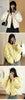 Autumn Winter Lightweight Wave Quilted Puffer Jacket Women Loose Round Neck Short White Duck Down Coat Outwear