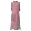 Pleated Long Sleeved Turtleneck Solid Painted Dress Women Designer Elegant Loose Plus Size Clothing