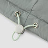 Cotton Padded Jacket Women Diamond Quilted Stand Collar Loose Fit Winter Elegant Casual Outerwear