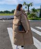 Winter Women Jacket Warm Parkas Female Thicken Puffer Coat Cotton Padded Parka Long Hooded Outwear Loose Women Snow Jac