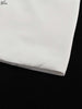 Elegant White O-Neck Womens Dresses Wrist Sleeve Single Breasted Dresses Casual High Waisted Ankle-Length Dress