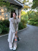 French Lazy Autumn Winter Hooded Double Faced Cashmere Coat Mid Length Real Fox Fur Collar Wool Warm Coat Women