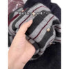 European goods striped cashmere cardigan women spring and autumn round neck soft waxy senior sense wool knit sweater coat
