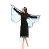 1pc Womens Butterfly Wings Polyester Butterfly Cape for Stage Dress-up Shawl Cloak Fancy Dress Costume 150x70cm