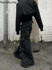Bottoms Streetwear BF Y2k Jeans for Women's Pockets Casual Cargo Pants Pantalon Femme Harajuku Denim Trousers