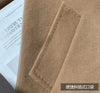 101801 Women Coat Winter Women's Jacket 10% Cashmere 90% Wool Classic Camel Wool Coat