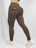 Plus Size Women's Butt Lift Leggings with Flap Pockets Women's Workout Leggings All Season All Season Casual Choice