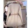 Autumn Sense Stitching Suit Jacket Women Elegant Office Blazer Coat Lady Casual Slim Suit Outwear Top Clothes